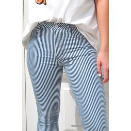 Mile High Pin Stripe Bell Bottoms