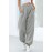 Gray Casual Loose High Waist Jogger Sweatpants