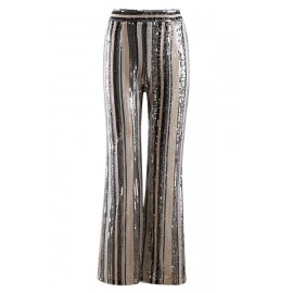 Sequined Evening Party Club Pants